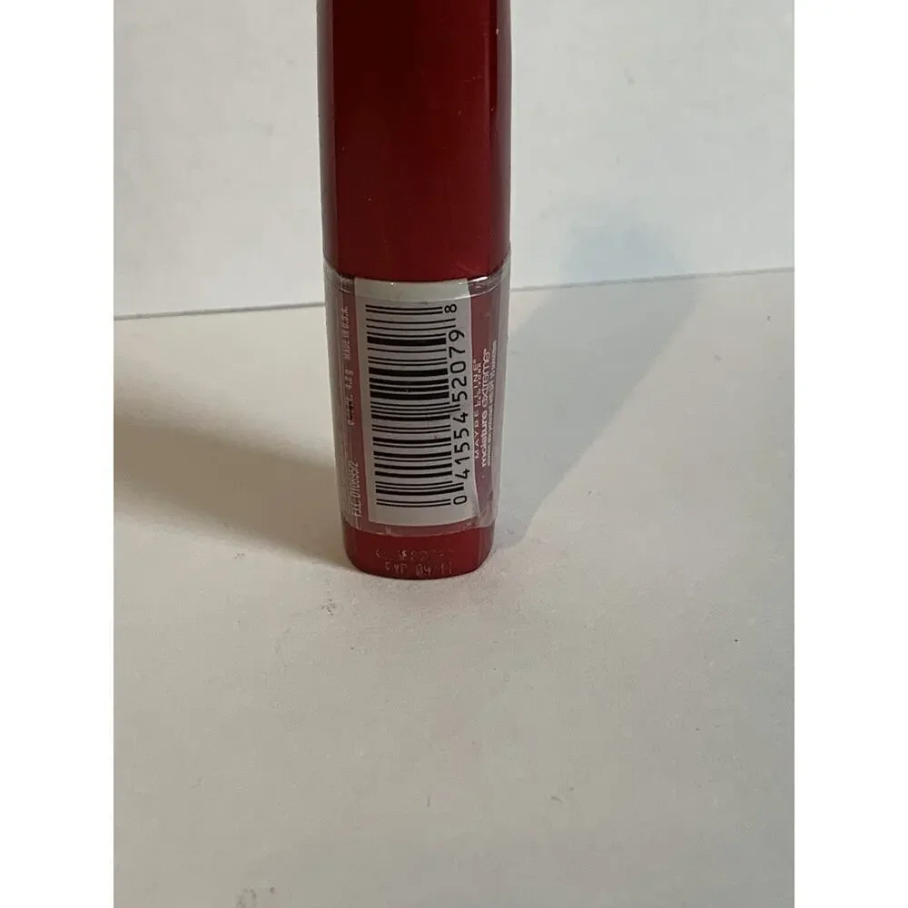 Maybelline moisture extreme lipstick Bitten Plum #435 NEW HTF Red VTG y2K raisin